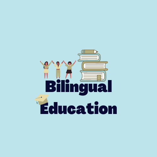 Book over the words Bilingual Education
